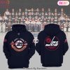 Winnipeg Jets Light Blue Anniversary Premier Breakaway Hoodie