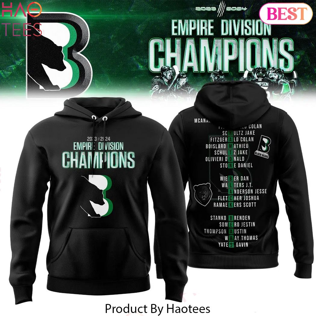 2023-2024 Champions Binghamton Black Bears Hoodie 2023-2024 Champions Binghamton Black Bears Hoodie