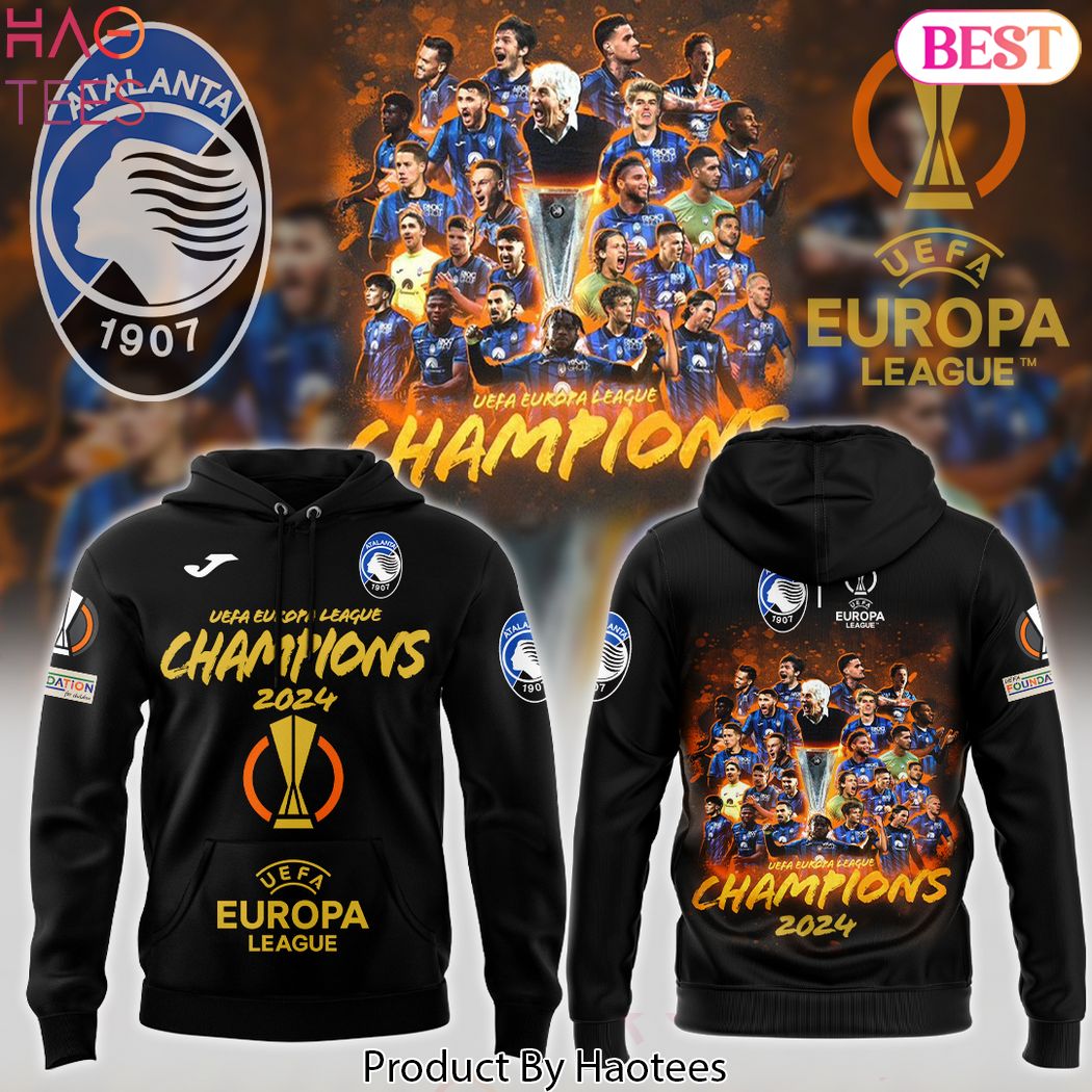 2024  Atlanta BC Campione Maglietta Europa League Hoodie