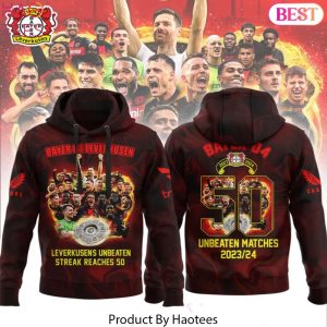 Bayer 04 Leverkusen Unbeaten Matches 2023-2024 Hoodie