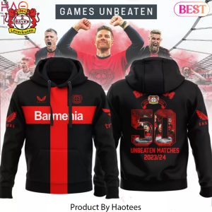 Bayer 04 Leverkusen Unbeaten Matches 2023-24 Hoodie