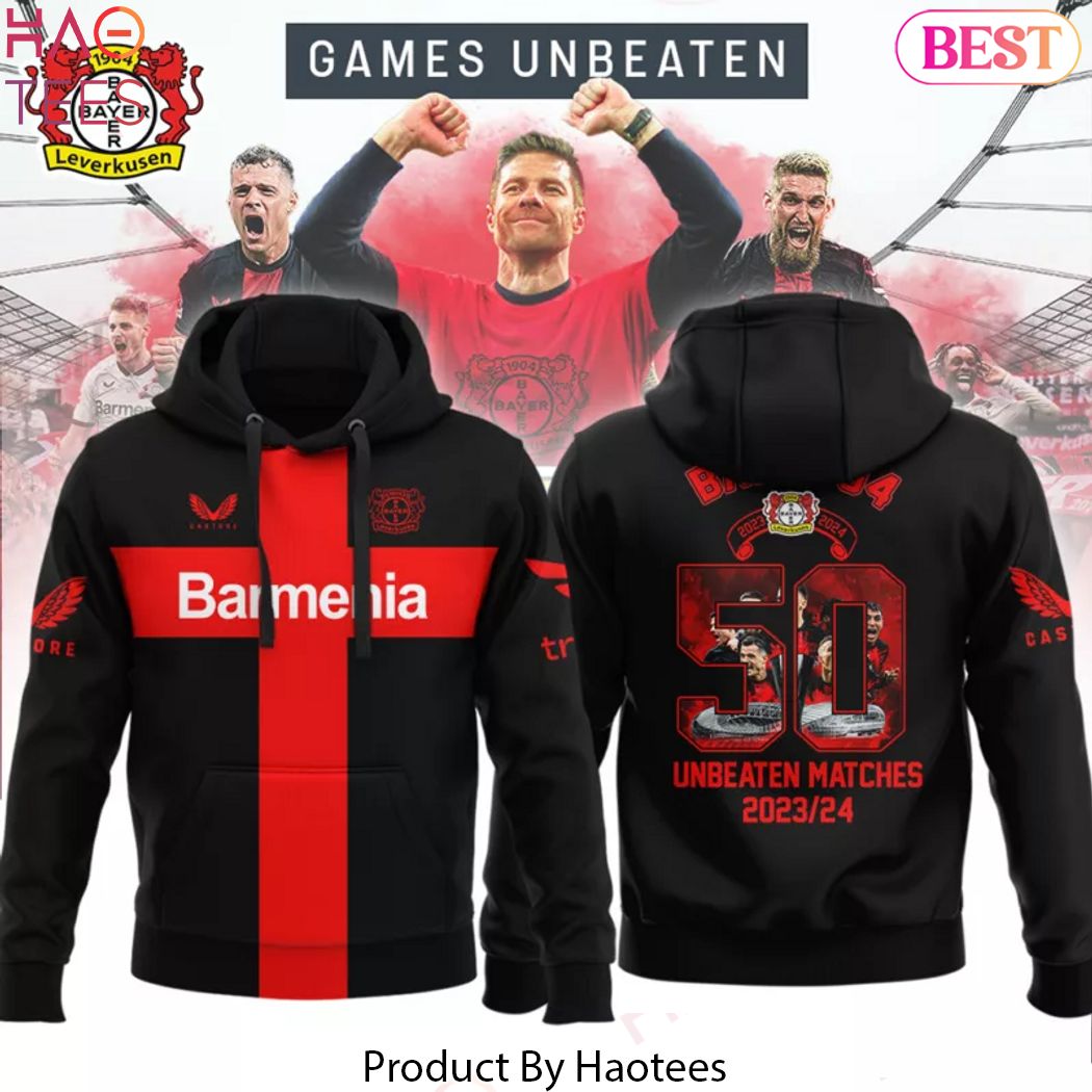 Bayer 04 Leverkusen Unbeaten Matches 2023-24 Hoodie