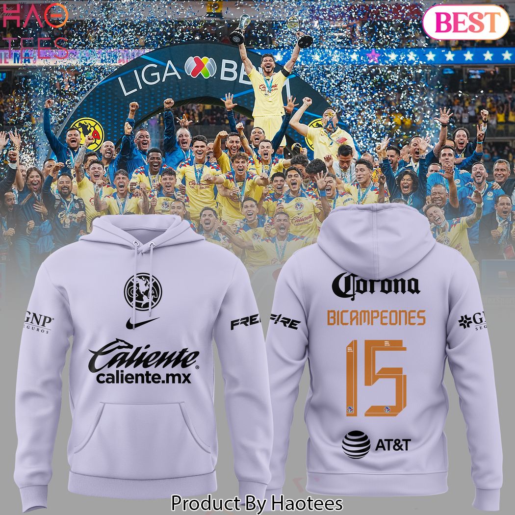 Bicampeones Club America Design Hoodie