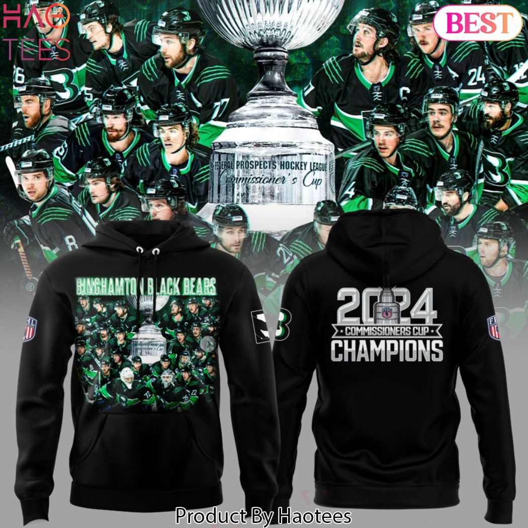 Binghamton Black Bears Champions 2024 Hoodie