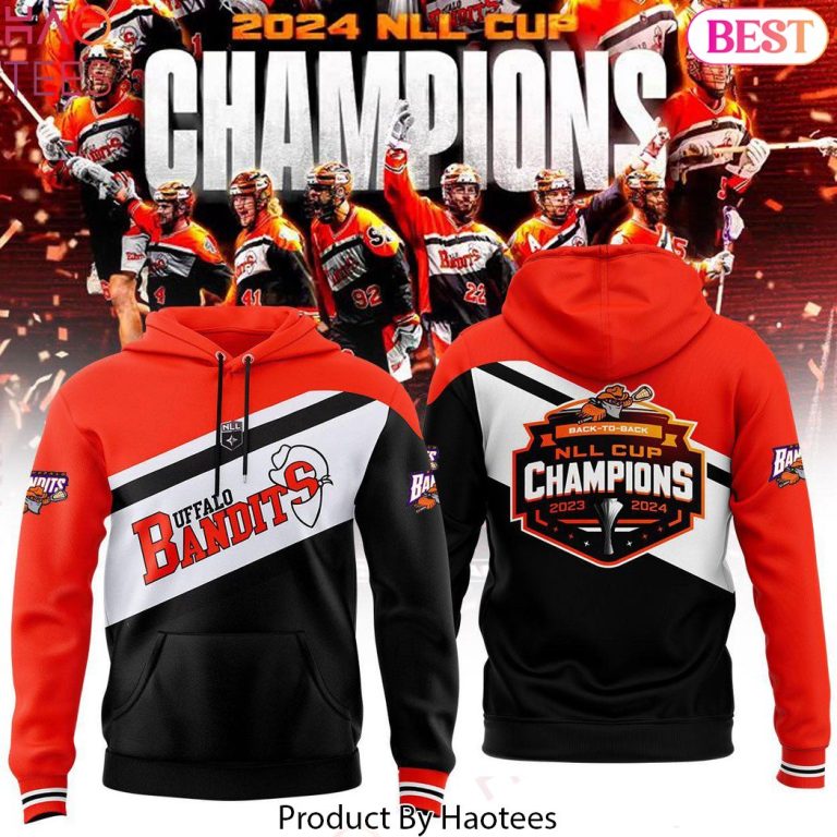 Buffalo Bandits NLL Cup Champions 2023-2024 Hoodie