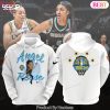 Chicago Sky Angel Reese Design White Hoodie