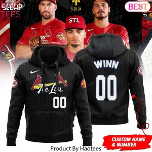 City Connect St. Louis Cardinals Black Hoodie