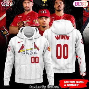 City Connect St. Louis Cardinals White Hoodie