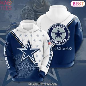 Dallas Cowboys All Over Print Pullover Hoodie