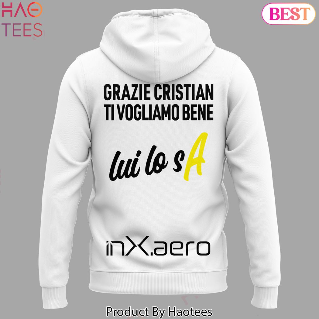 Felpa Parma Calcio 1913 Edizione Speciale Grazie Cristian Ti Vogliamo Bene 2024 Hoodie Felpa Parma Calcio 1913 Edizione Speciale Grazie Cristian Ti Vogliamo Bene 2024 Hoodie
