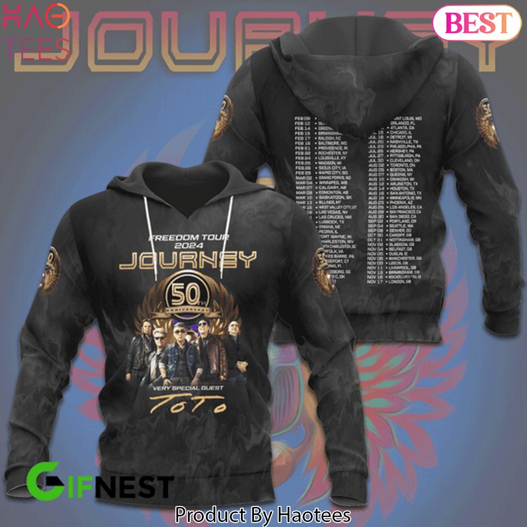 Freedom Tour Journey 50 Anniversary Very Special Guest To To Hoodie