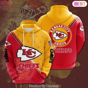 Kansas City Chiefs All Over Print Pullover Hoodie