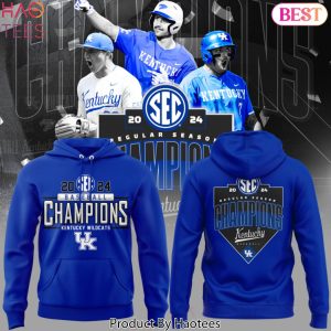 Kentucky Wildcats Baseball Regular Season Champions 2024 Hoodie
