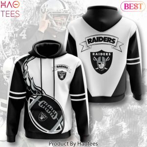 Las Vegas Raiders All Over Print Pullover Design Hoodie