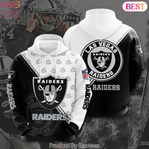 Las Vegas Raiders All Over Print Pullover Hoodie