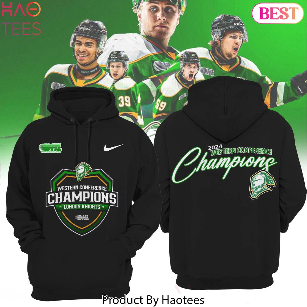 London Knights 2024 Conference Champions Hoodie