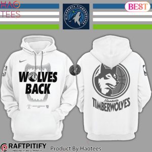 Minnesota TimberWolves Wolves Back Hoodie
