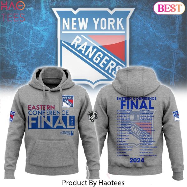 NHL 2024 New York Rangers Eastern Conference Finals Hoodie