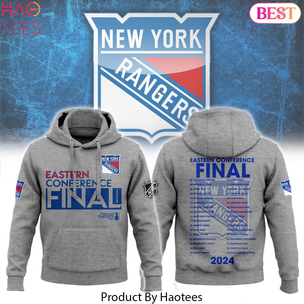 NHL 2024 New York Rangers Eastern Conference Finals Hoodie NHL 2024 New York Rangers Eastern Conference Finals Hoodie