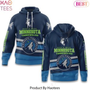 Raised By Wolves Minnesota Timberwolves Hoodie