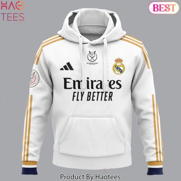 Real Madrid Club Supercopa De Espana 2024 Hoodie
