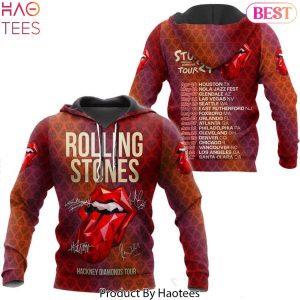 Rolling Stones Tour 2024 Rock Music Hoodie