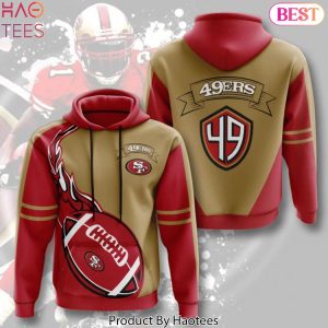 San Francisco 49ers All Over Print Pullover Design Hoodie