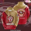 San Francisco 49ers All Over Print Pullover Hoodie