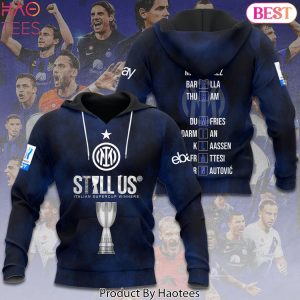 Still Us Italian Supercup Winners Inter Milan Hoodie