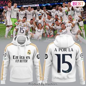 UEFA Champions League Final London 24 Real Madrid Logo Hoodie