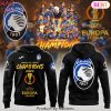 Uefa Europa League Champions Atalanta B.C Special Black Hoodie