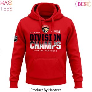 2024 Atlantic Division Champions NHL Florida Panthers Stanley Cup Playoffs Design Hoodie