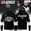 2024 Los Angeles Kings Logo Design White Hoodie