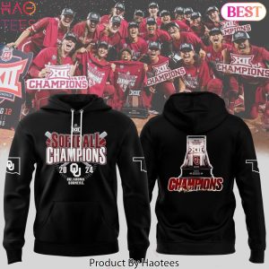 2024  Softbal Champions Oklahoma Sooners Hoodie