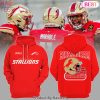 2024 UFL Birmingham Stallions Football Design White Hoodie 2024 UFL Birmingham Stallions Football Design White Hoodie