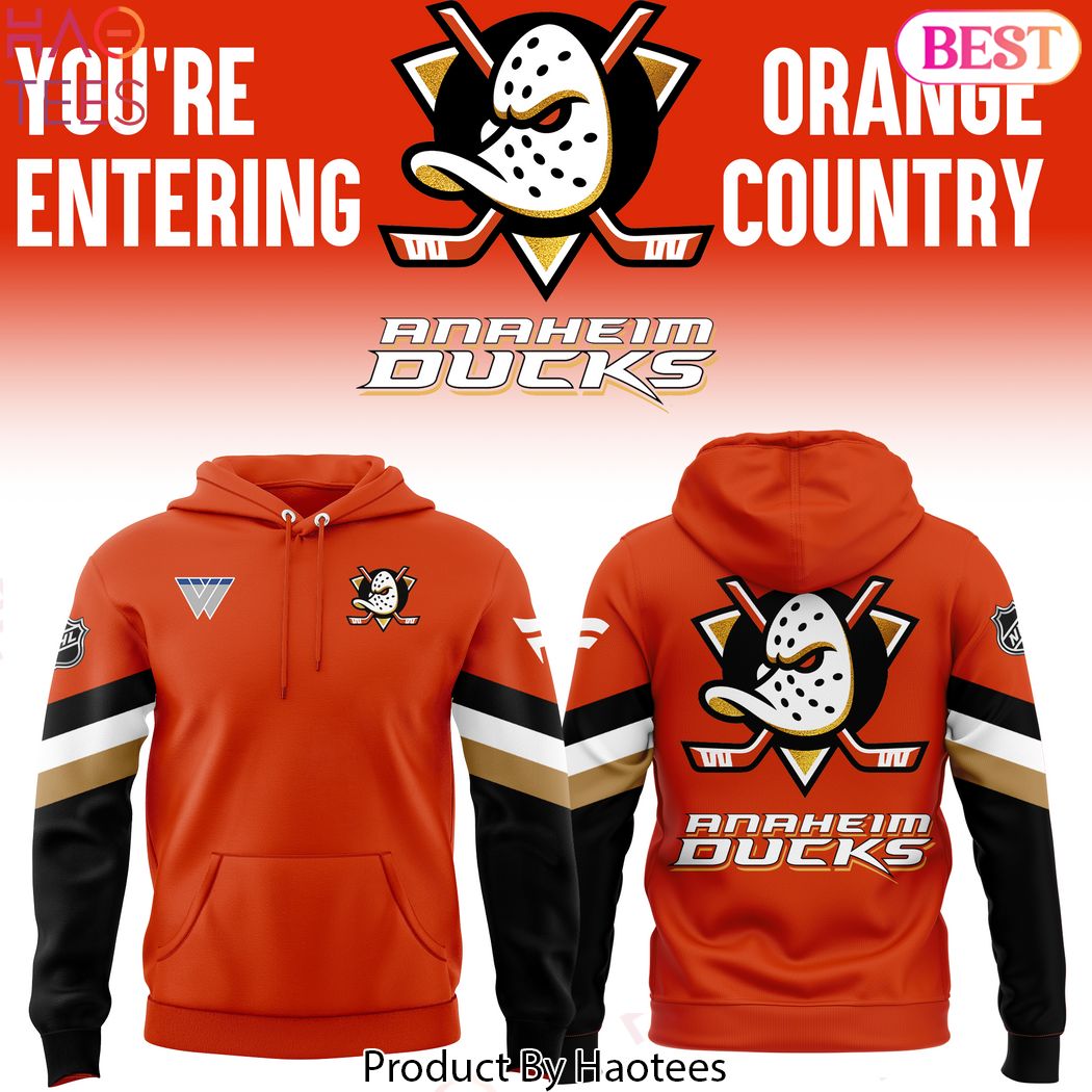 Anaheim Ducks Orange Country 2024 Hoodie