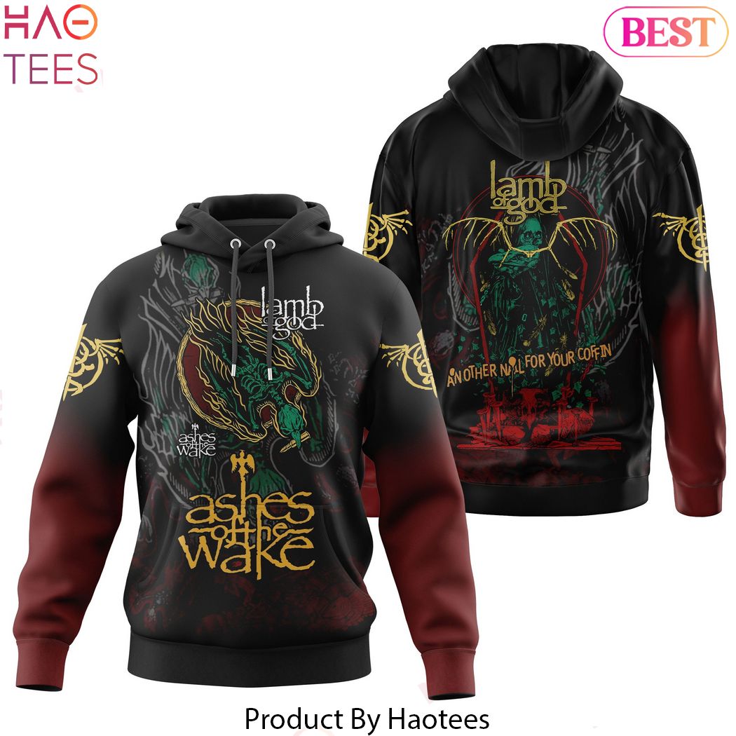 Ashes Of The Wake Tour - Lamb Of God Design Hoodie Ashes Of The Wake Tour - Lamb Of God Design Hoodie