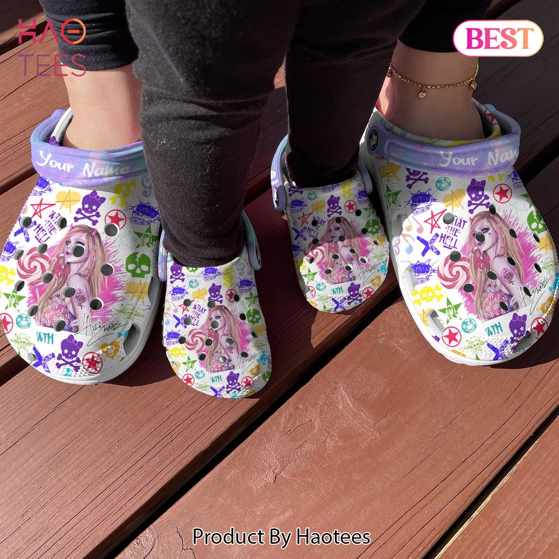 Avril Lavigne Music Crocs Crocband Clogs Shoes Comfortable For Men Women and Kids Avril Lavigne Music Crocs Crocband Clogs Shoes Comfortable For Men Women and Kids