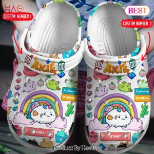 Axie Infinity Games Crocs Crocband Clogs Shoes Comfortable For Men Women and Kids