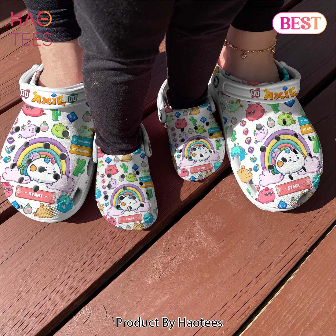 Axie Infinity Games Crocs Crocband Clogs Shoes Comfortable For Men Women and Kids Axie Infinity Games Crocs Crocband Clogs Shoes Comfortable For Men Women and Kids
