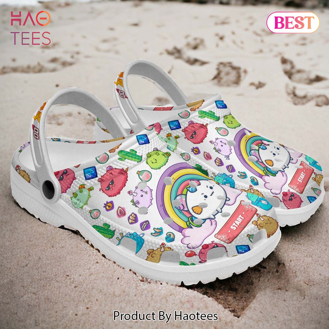 Axie Infinity Games Crocs Crocband Clogs Shoes Comfortable For Men Women and Kids Axie Infinity Games Crocs Crocband Clogs Shoes Comfortable For Men Women and Kids
