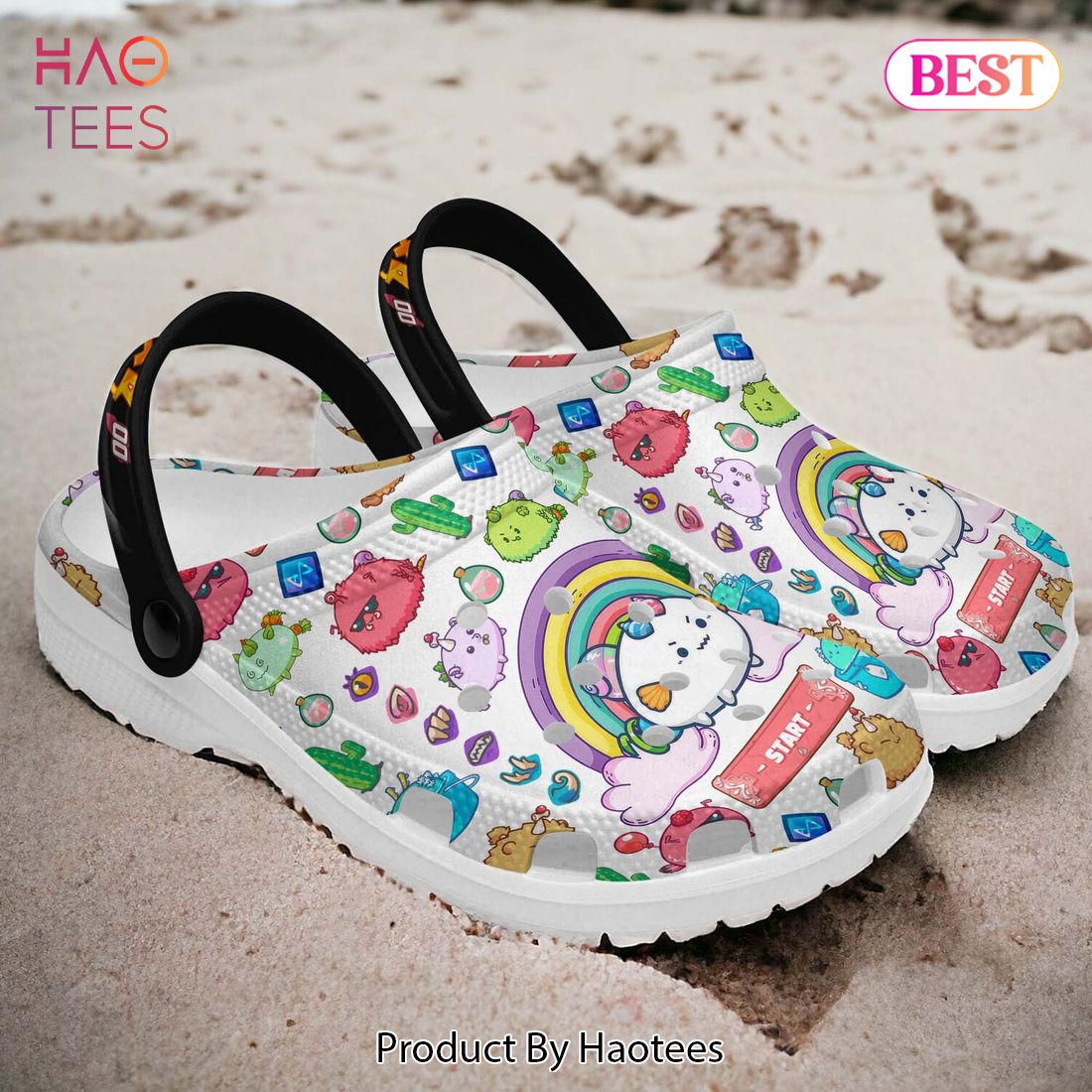Axie Infinity Games Crocs Crocband Clogs Shoes Comfortable For Men Women and Kids Axie Infinity Games Crocs Crocband Clogs Shoes Comfortable For Men Women and Kids