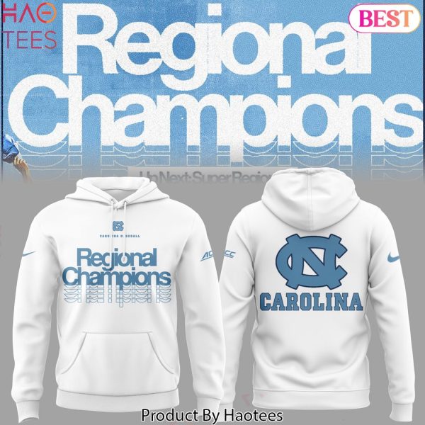 Baseball Regional 2024 Champions North Carolina Tar Heels Hoodie