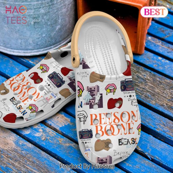 Benson Boone Music Crocs Crocband Clogs Shoes Comfortable For Men Women and Kids