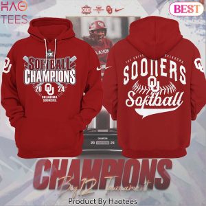Big 12 Softball Conference Tournament Champions Oklahoma Sooners 2024 Hoodie