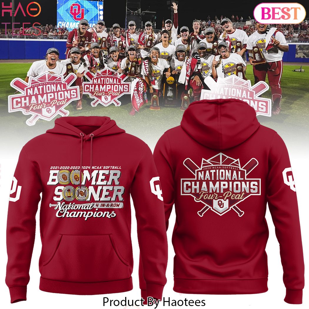 Big 12 Softball Conference Tournament Champions Oklahoma Sooners 2024 Hoodie