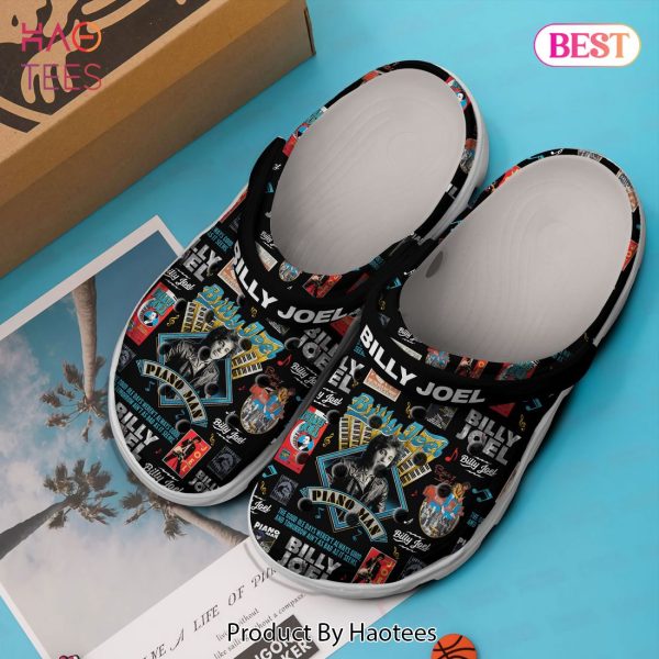 Billy Joel Music Crocs Crocband Clogs Shoes Comfortable For Men Women and Kids
