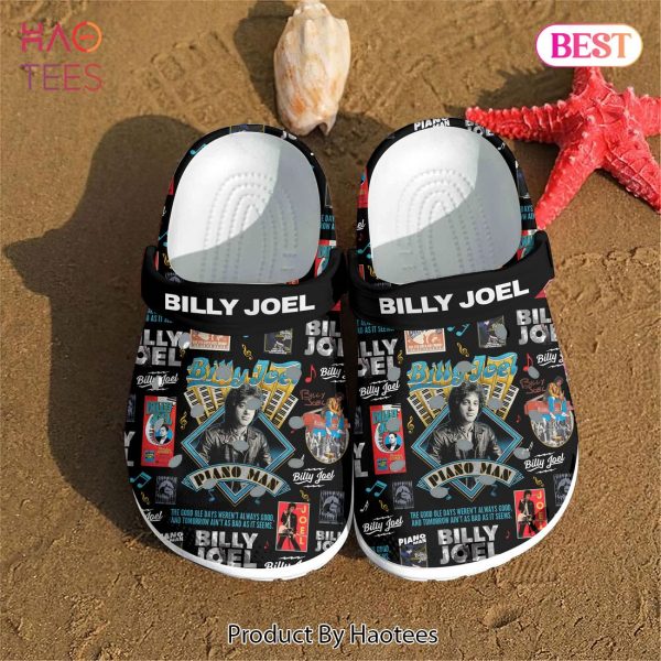 Billy Joel Music Crocs Crocband Clogs Shoes Comfortable For Men Women and Kids