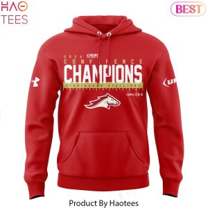 Birmingham Stallions 2024 Usfl Conference Champions Deisgn Red Hoodie