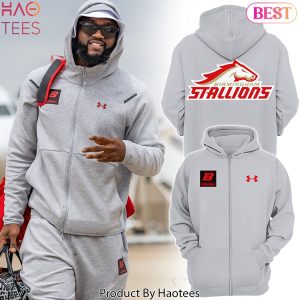 Birmingham Stallions Football Version 2024 Zip Hoodie